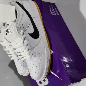 Nike SB Dunk Low Pro White Gum sz9.5